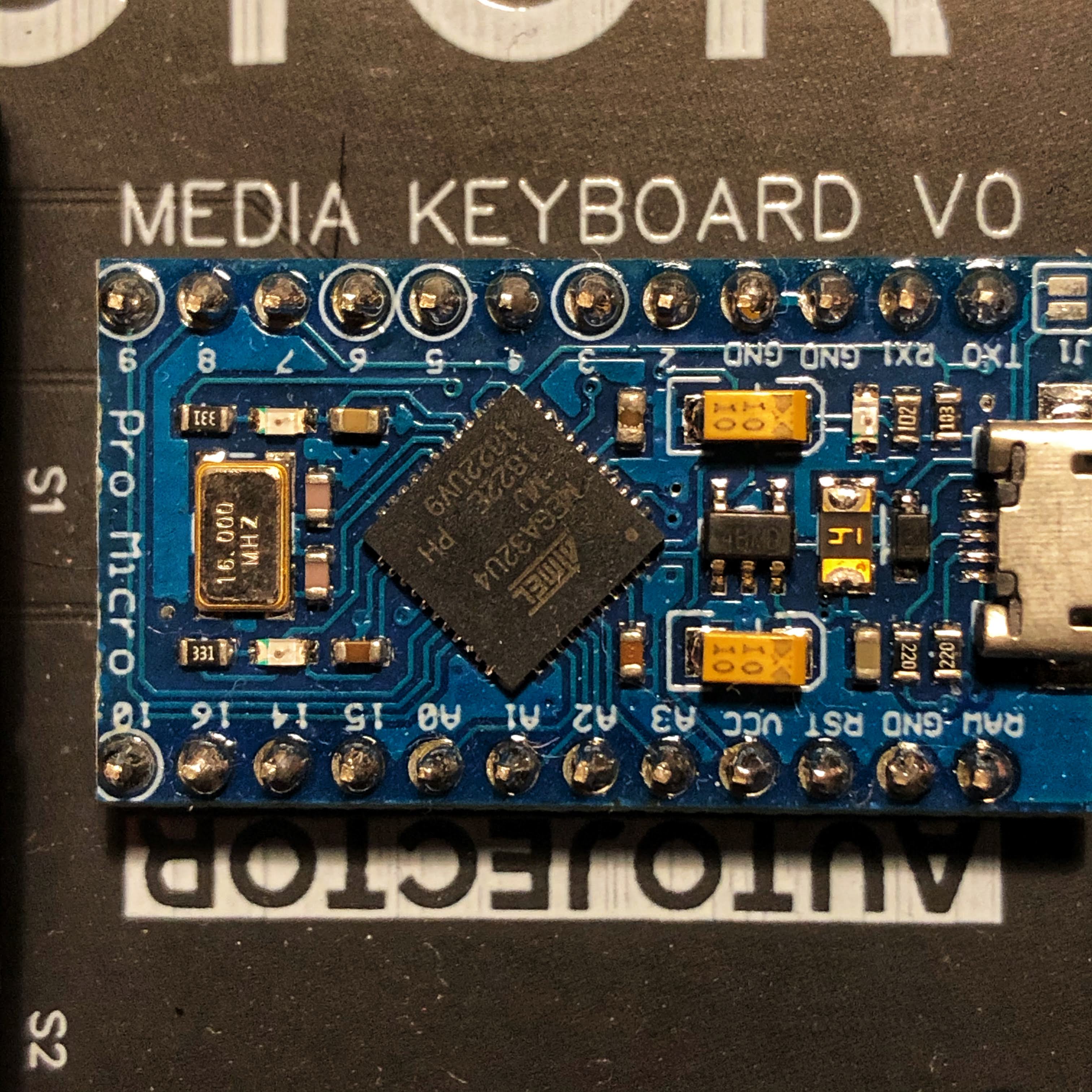 Autojector Keyboard Arduino controller